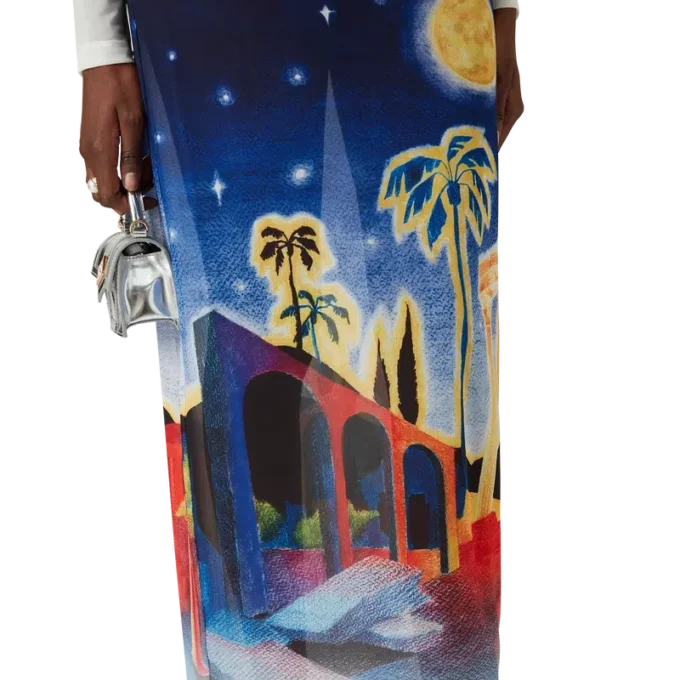 Vestito in rete Midnight Acropolis