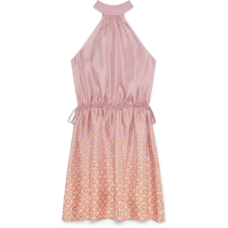 Vestito in seta Monogram Degrade