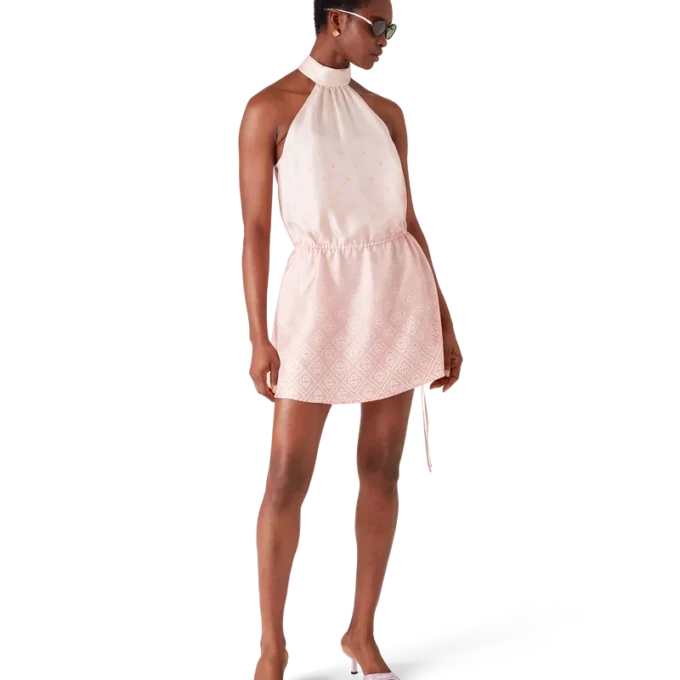 Vestito in seta Monogram Degrade Vestito in seta Monogram Degrade