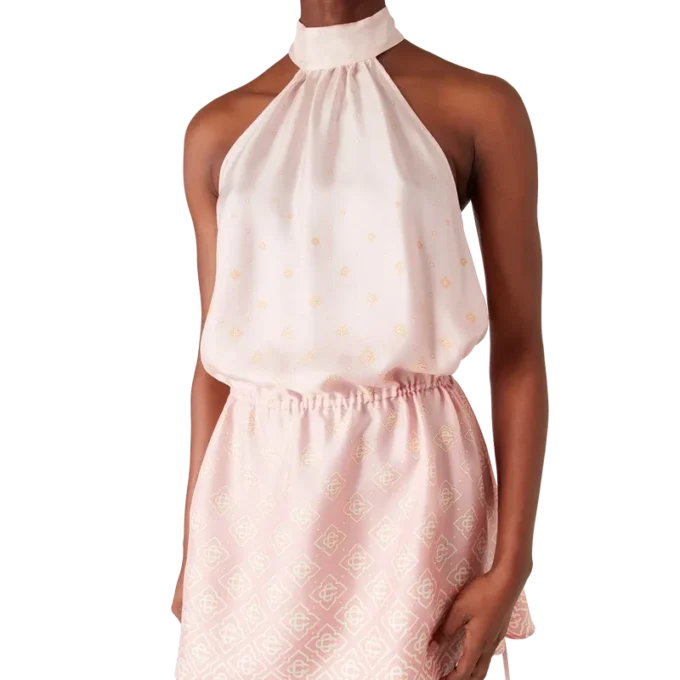 Vestito in seta Monogram Degrade Vestito in seta Monogram Degrade