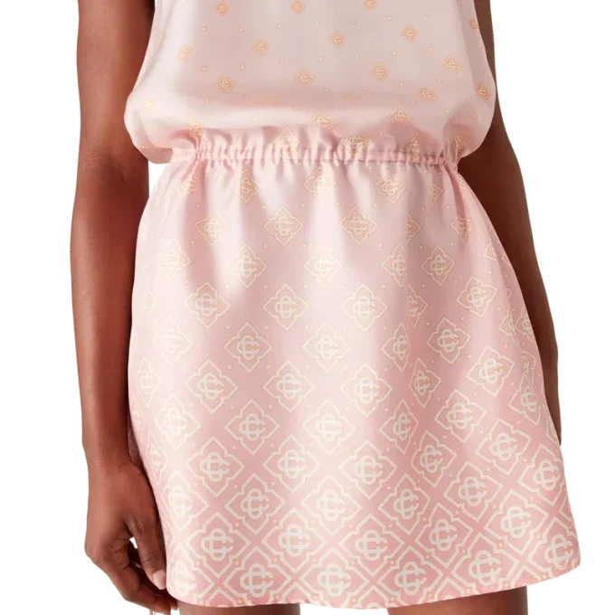 Vestito in seta Monogram Degrade Vestito in seta Monogram Degrade