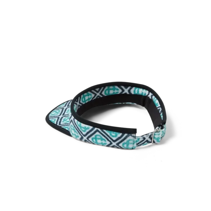 Visiera in spugna con monogramma